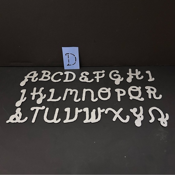 We R Memory Keepers cutting dies - 26 alphabet dies - Picture 3 of 4